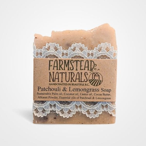 patchouli & lemon grass soap